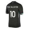 Officiële Voetbalshirt Liverpool Mac Allister 10 Uit 2024-25 - Heren